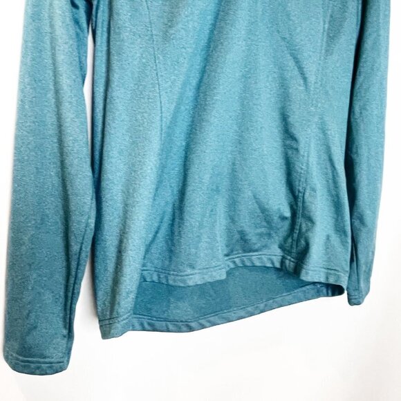 The North Face | Teal Long Sleeve Half Zip Thermal - Picture 3 of 5